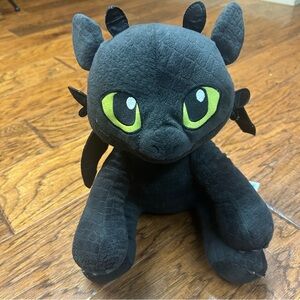 Build-A-Bear toothless night‎ fury dragon Plush Toy